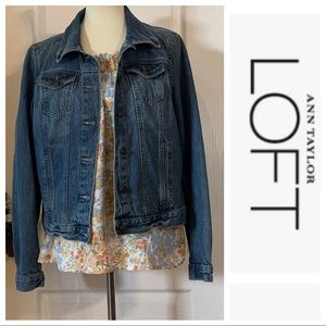 NWT Ann Taylor Loft Denim Jacket